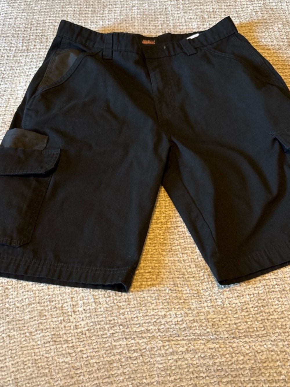 Dickies Black Men’s Cargo Shorts with Side Pocket